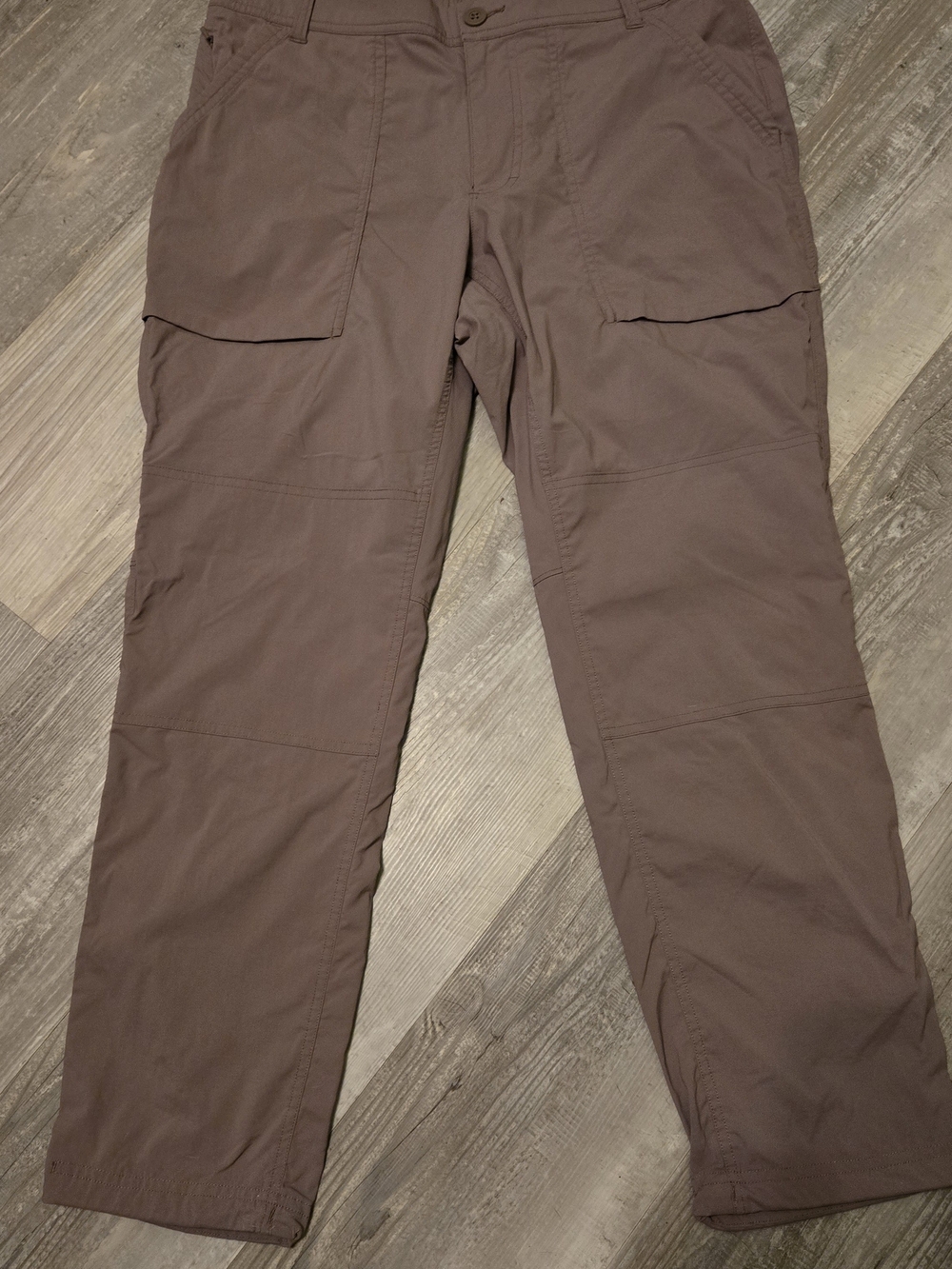 REI Women's Brown Cargo Pants with Front Pockets